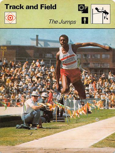 1977-79 Sportscaster Series 36 #36-16 The Jumps Front