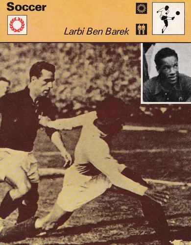 1977-79 Sportscaster Series 36 #36-21 Larbi Ben Barek Front