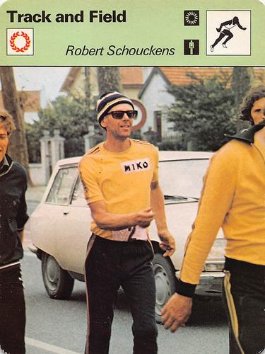 1977-79 Sportscaster Series 37 #37-01 Robert Schouckens Front