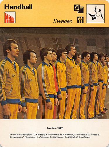 1977-79 Sportscaster Series 38 #38-23 Sweden Front