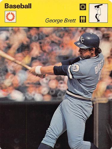 1977-79 Sportscaster Series 38 #38-09 George Brett Front