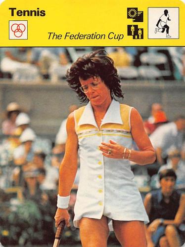 1977-79 Sportscaster Series 38 #38-24 The Federation Cup Front