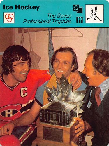 1977-79 Sportscaster Series 38 #38-07 The Seven Professional Trophies Front
