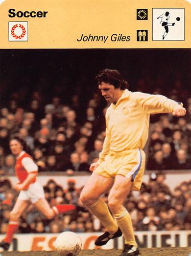 1977-79 Sportscaster Series 39 #39-08 Johnny Giles Front