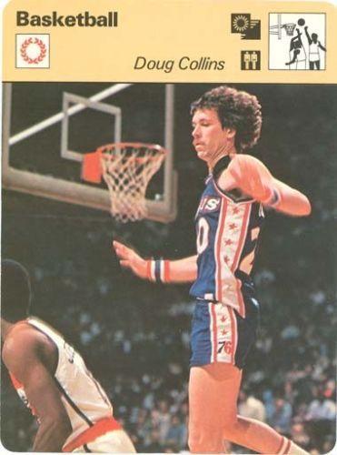 1977-79 Sportscaster Series 39 #39-15 Doug Collins Front