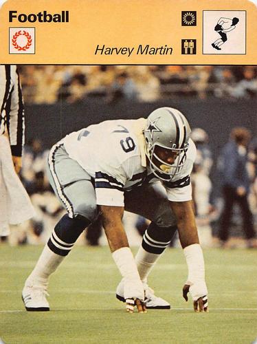 1977-79 Sportscaster Series 39 #39-22 Harvey Martin Front