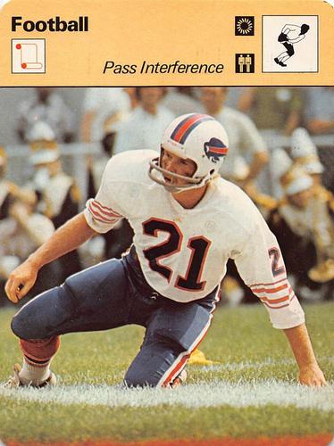 1977-79 Sportscaster Series 40 #40-04 Pass Interference Front