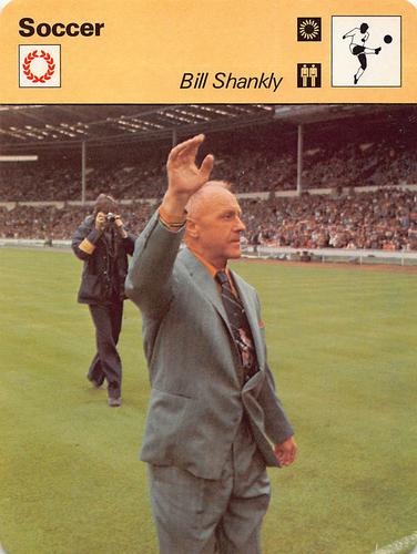1977-79 Sportscaster Series 40 #40-12 Bill Shankly Front