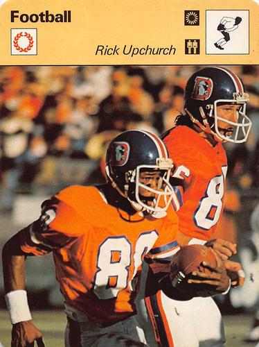 1977-79 Sportscaster Series 40 #40-10 Rick Upchurch Front