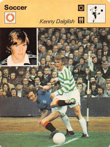1977-79 Sportscaster Series 40 #40-17 Kenny Dalglish Front