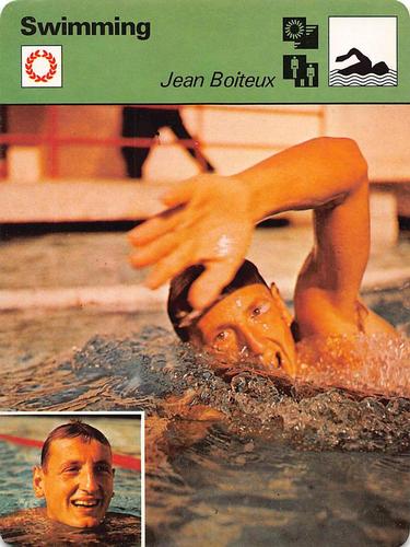 1977-79 Sportscaster Series 41 #41-23 Jean Boiteux Front