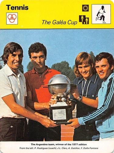 1977-79 Sportscaster Series 42 #42-22 The Galea Cup Front