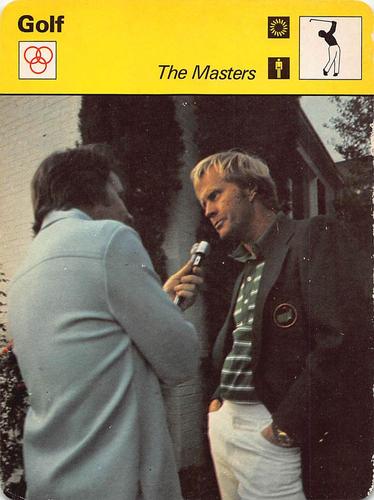 1977-79 Sportscaster Series 42 #42-01 The Masters Front