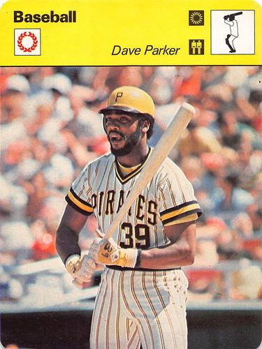 1977-79 Sportscaster Series 42 #42-08 Dave Parker Front