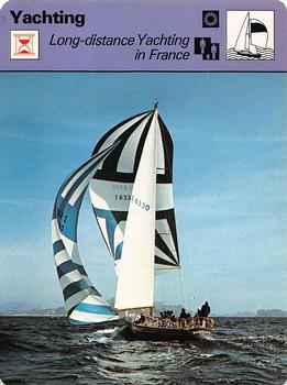 1977-79 Sportscaster Series 43 #43-10 Long-distance Yachting in France Front
