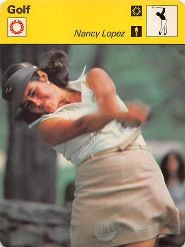 1977-79 Sportscaster Series 43 #43-11 Nancy Lopez Front