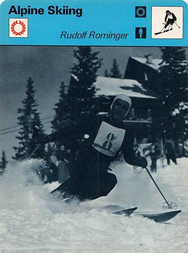 1977-79 Sportscaster Series 44 #44-08 Rudolf Rominger Front