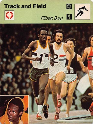 1977-79 Sportscaster Series 44 #44-13 Filbert Bayi Front