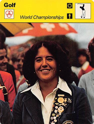 1977-79 Sportscaster Series 45 #45-06 Nancy Lopez Front