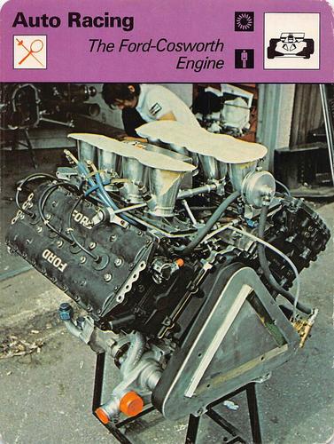 1977-79 Sportscaster Series 45 #45-01 The Ford-Cosworth Engine Front
