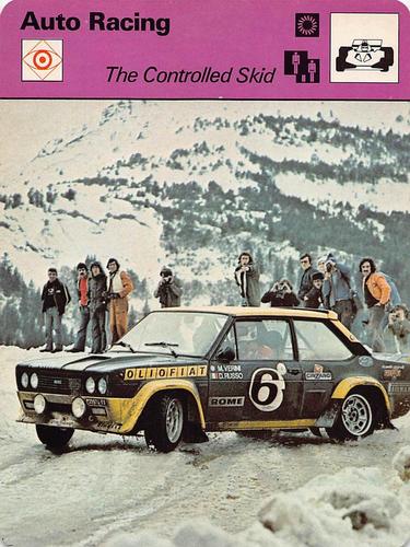 1977-79 Sportscaster Series 45 #45-19 The Controlled Skid Front