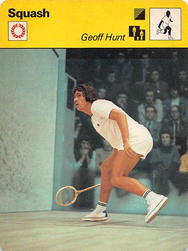 1977-79 Sportscaster Series 46 #46-16 Geoff Hunt Front