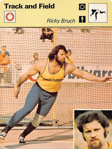 1977-79 Sportscaster Series 46 #46-06 Ricky Bruch Front