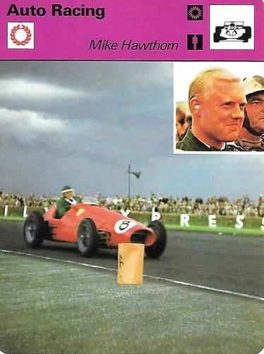 1977-79 Sportscaster Series 46 #46-08 Mike Hawthorn Front
