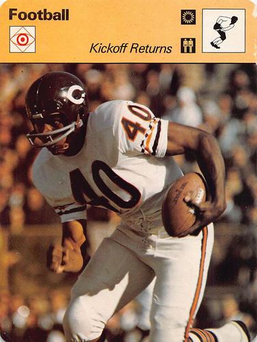 1977-79 Sportscaster Series 46 #46-13 Gale Sayers Front