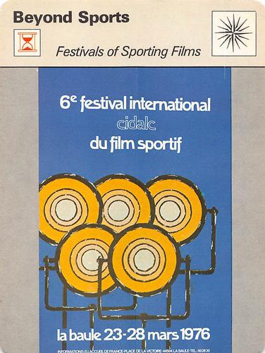 1977-79 Sportscaster Series 47 #47-17 Festivals of Sporting Films Front