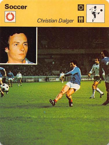 1977-79 Sportscaster Series 47 #47-24 Christian Dalger Front