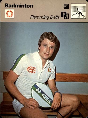 1977-79 Sportscaster Series 47 #47-14 Flemming Delfs Front