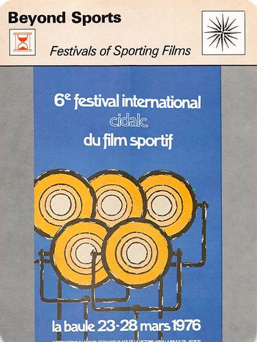 1977-79 Sportscaster Series 47 #47-17 Festivals of Sporting Films Front