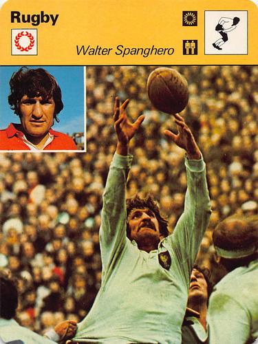 1977-79 Sportscaster Series 48 #48-05 Walter Spanghero Front