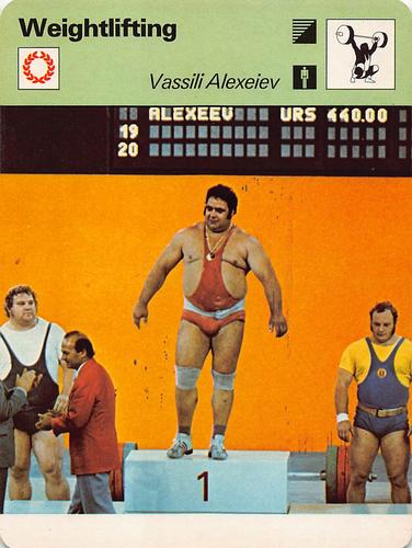 1977-79 Sportscaster Series 48 #48-18 Vasily Alekseyev Front