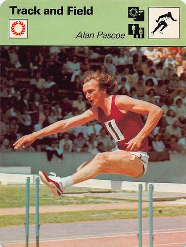 1977-79 Sportscaster Series 49 #49-09 Alan Pascoe Front