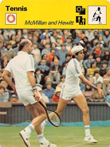 1977-79 Sportscaster Series 49 #49-16 Frew McMillan / Bob Hewitt Front