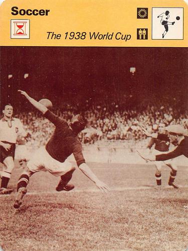 1977-79 Sportscaster Series 49 #49-23 The 1938 World Cup Front