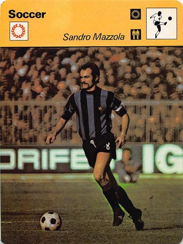 1977-79 Sportscaster Series 50 #50-13 Sandro Mazzola Front