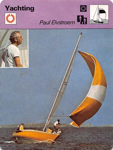 1977-79 Sportscaster Series 50 #50-18 Paul Elvstroem Front