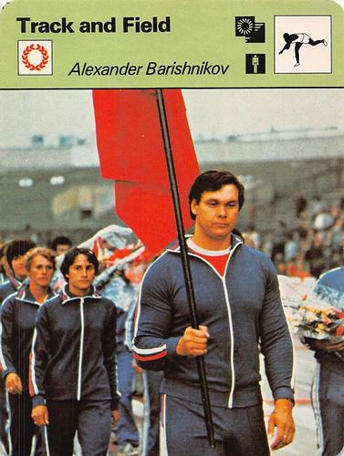 1977-79 Sportscaster Series 50 #50-08 Alexander Barishnikov Front
