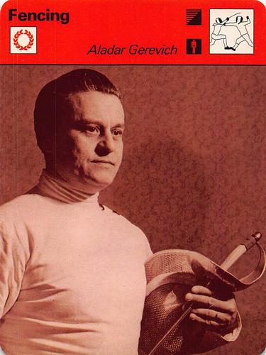 1977-79 Sportscaster Series 50 #50-10 Aladar Gerevich Front