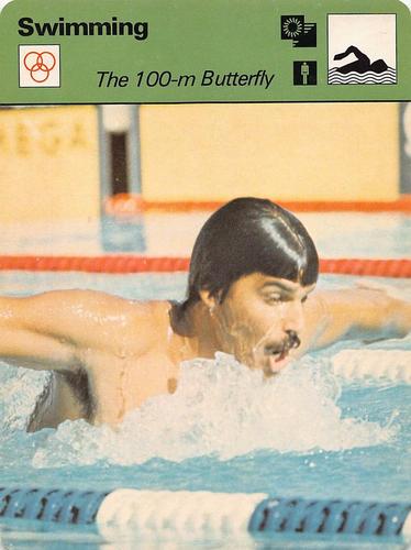 1977-79 Sportscaster Series 51 #51-09 The 100m Butterfly Front