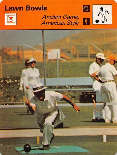 1977-79 Sportscaster Series 51 #51-07 Ancient Game, American Style Front