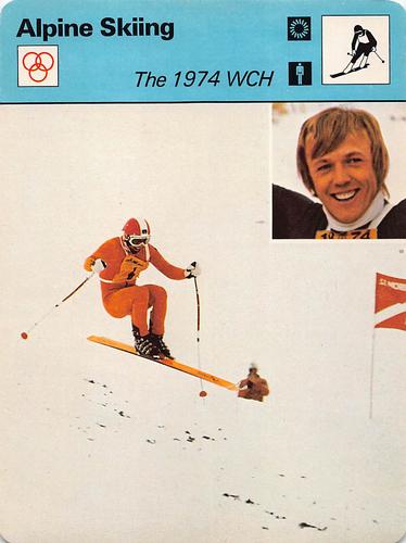 1977-79 Sportscaster Series 52 #52-07 The 1974 WCH Front