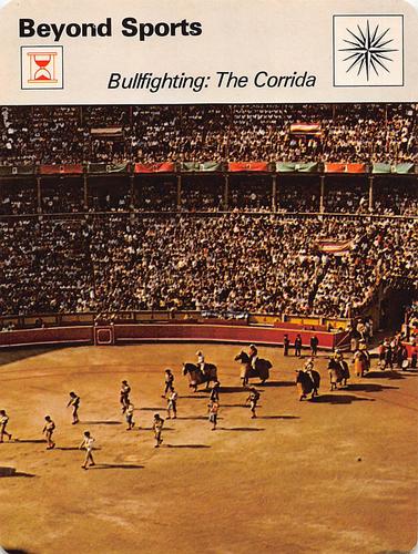 1977-79 Sportscaster Series 52 #52-10 The Corrida Front