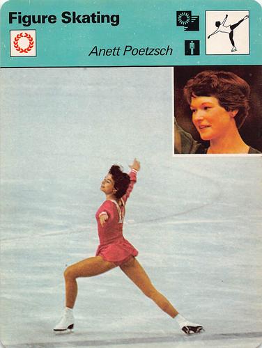 1977-79 Sportscaster Series 52 #52-23 Anett Poetzsch Front