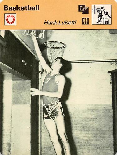 1977-79 Sportscaster Series 52 #52-24 Hank Luisetti Front