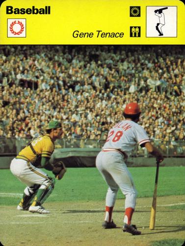 1977-79 Sportscaster Series 52 #52-02 Gene Tenace Front