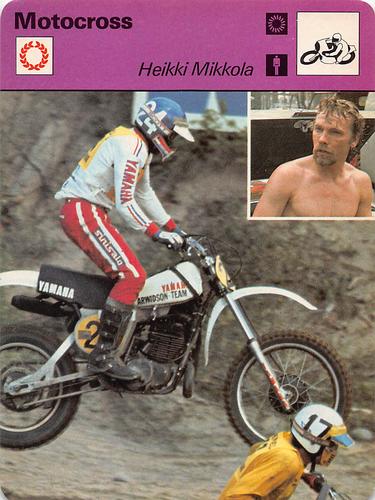 1977-79 Sportscaster Series 53 #53-13 Heikki Mikkola Front